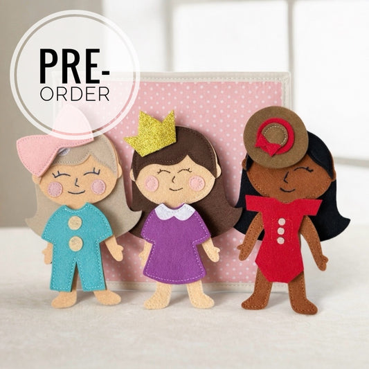 Montessori Princess Adventure Busy Book for Toddler Girls | Travel & Sensory Toy