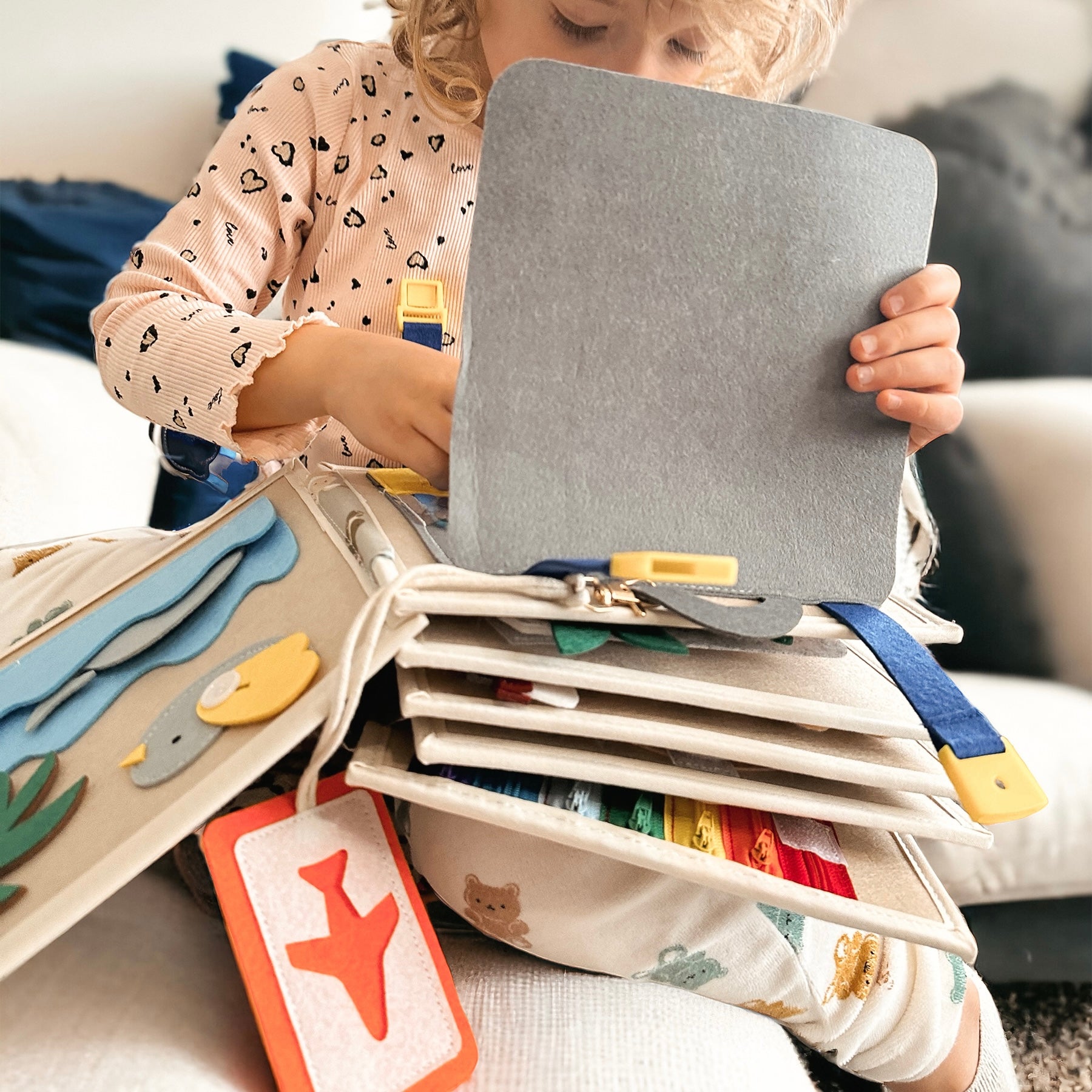 Encourage independent play and focus