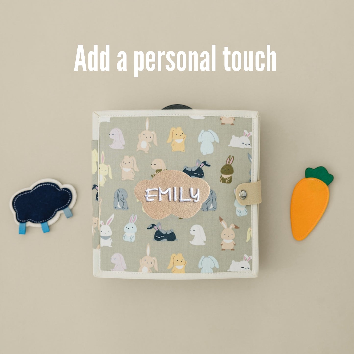 Montessori Busy Book: Toddler Quiet Book & Sensory Toy